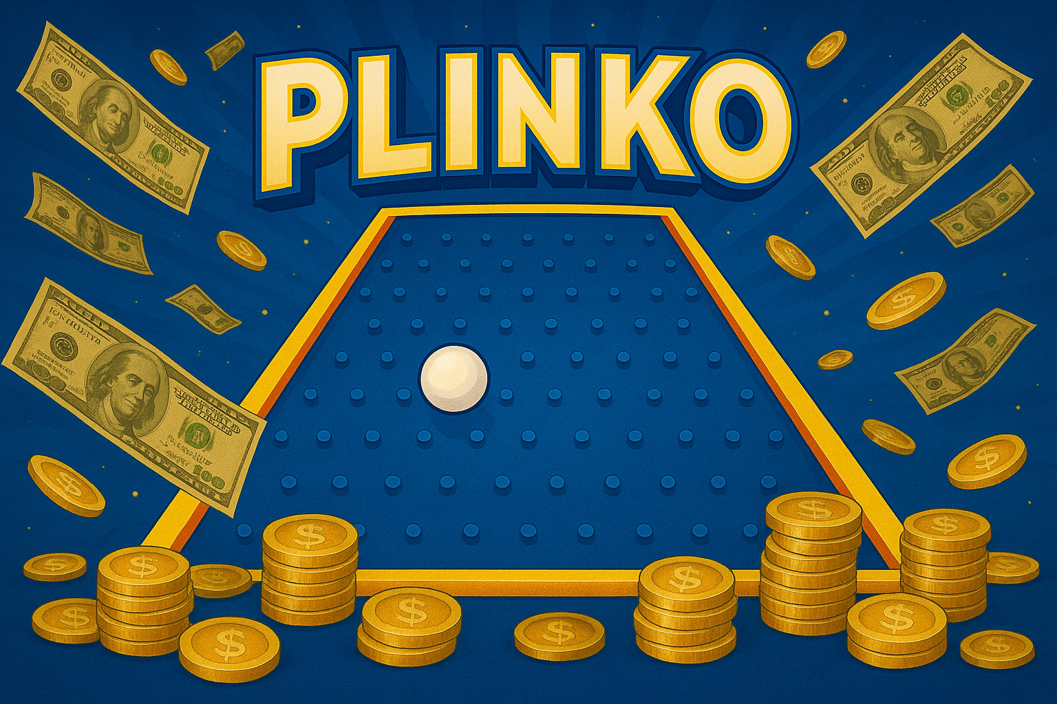 Plinko KUNWIN – Trò Chơi Thử Vận May Hấp Dẫn